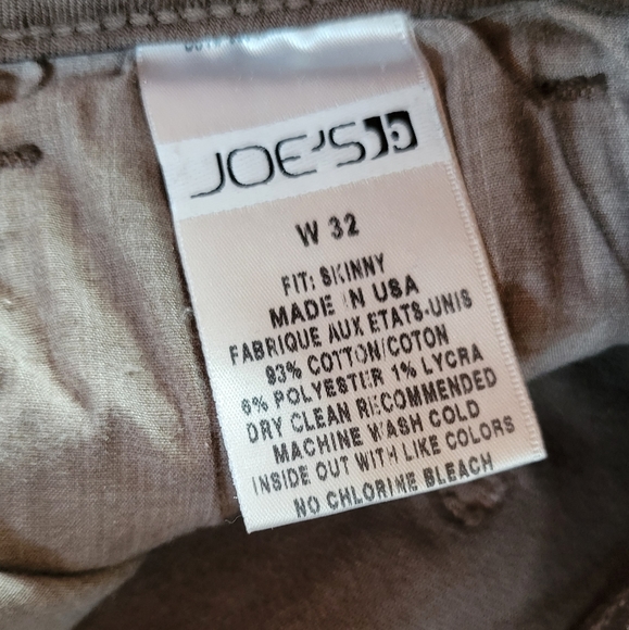 Joe's Jeans brown skinny jeans - Picture 4 of 6